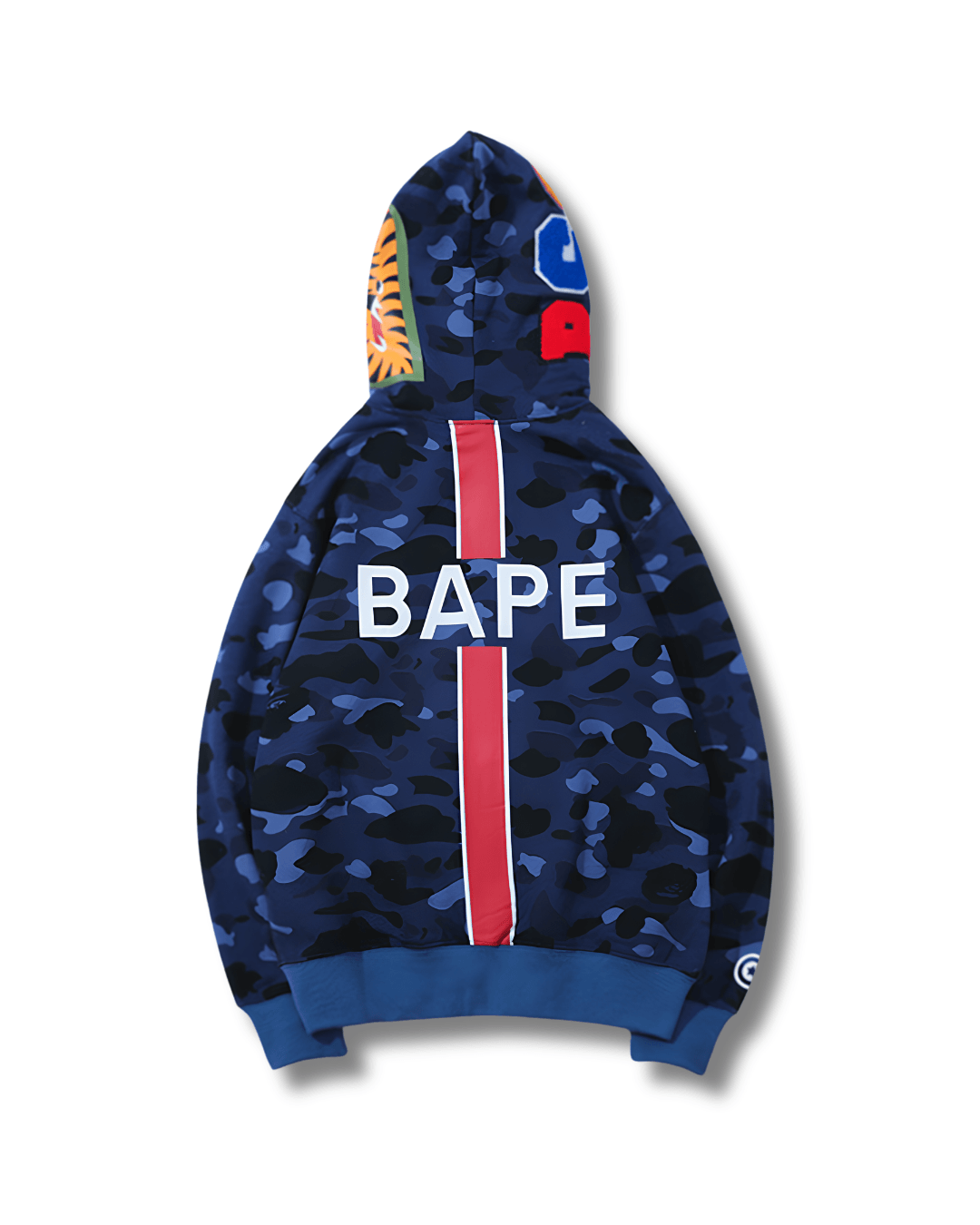 HOODIE ZIPPER BAPE X PSG