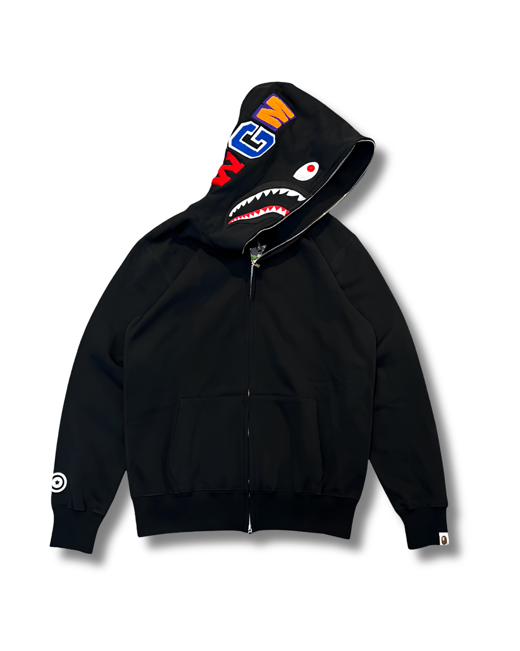 HOODIE ZIPPER BAPE SHARK
