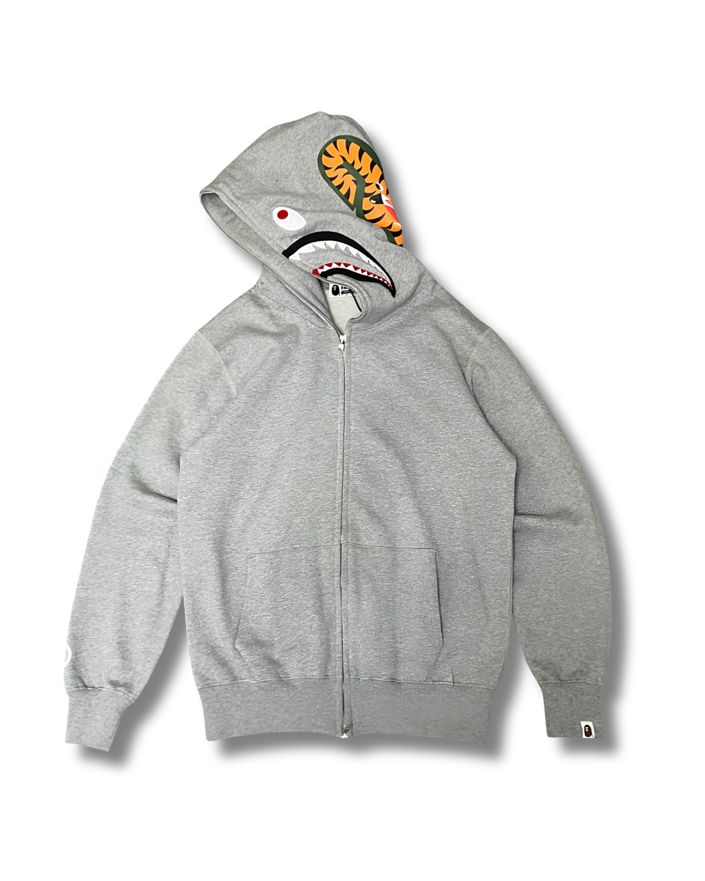 HOODIE ZIPPER BAPE SHARK