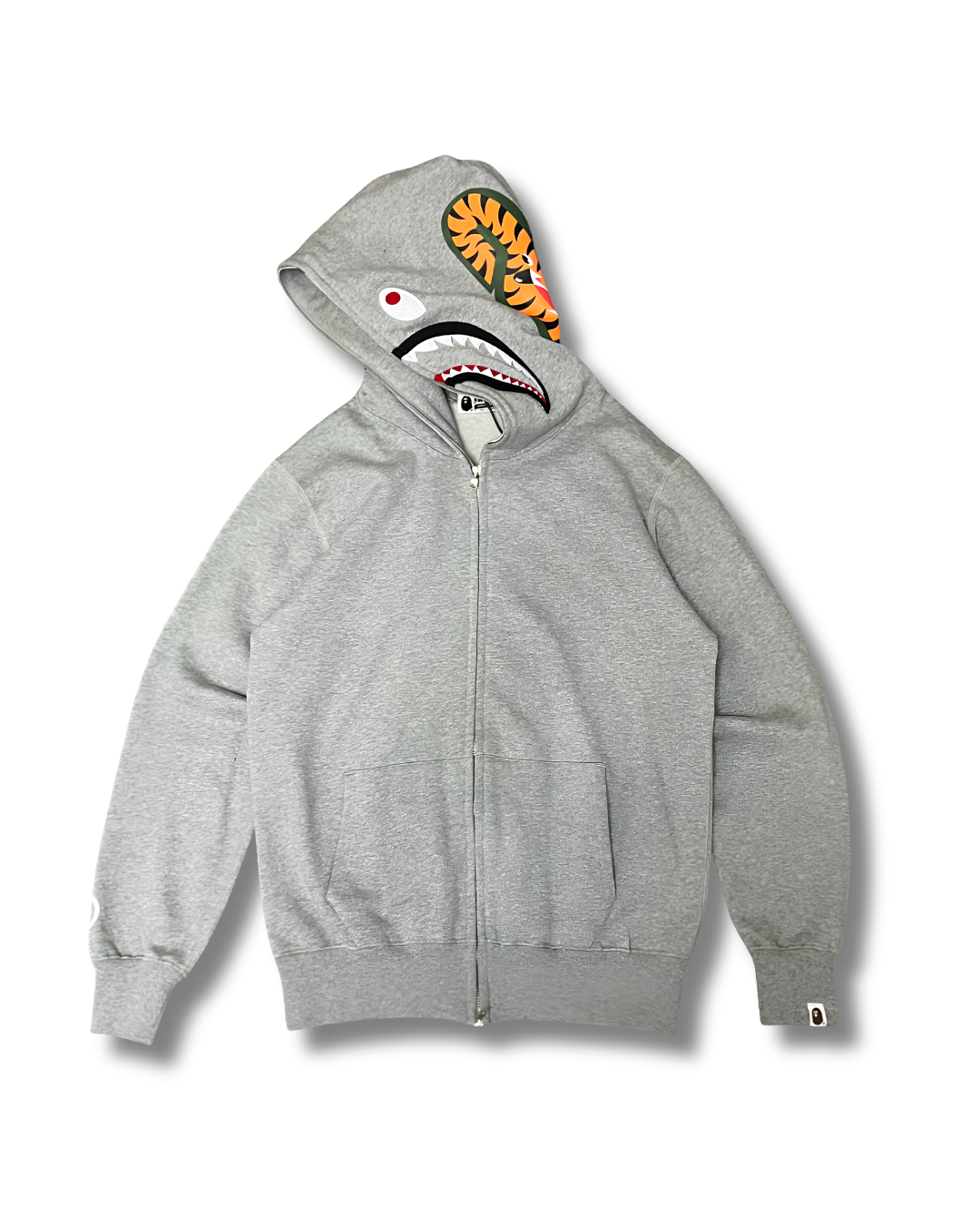 HOODIE ZIPPER BAPE SHARK
