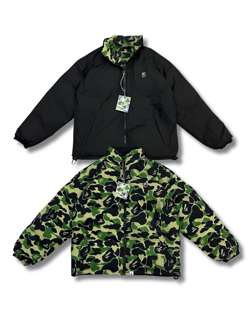 JACKET PUFFER BAPE DOBLE VISTA