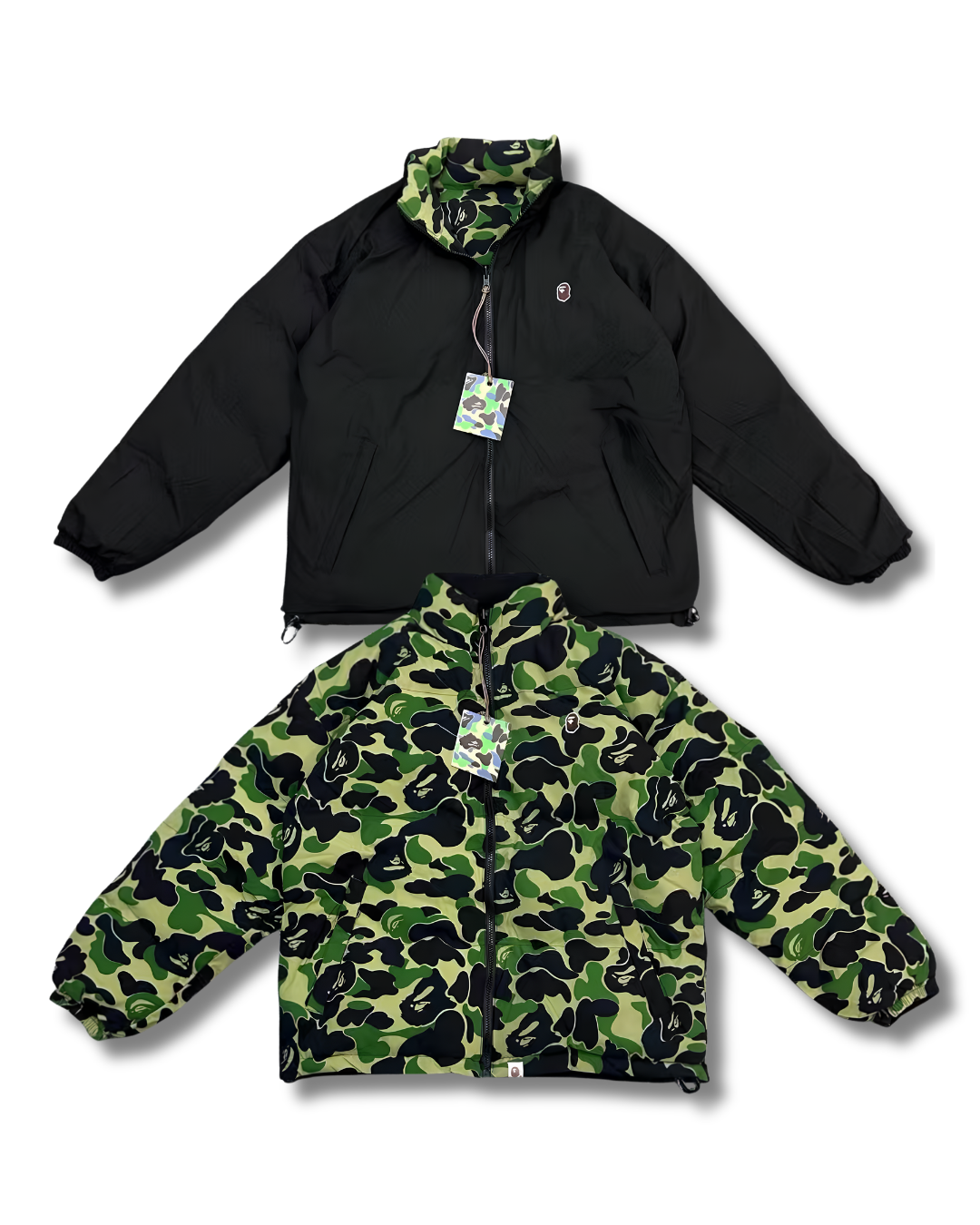 JACKET PUFFER BAPE DOBLE VISTA