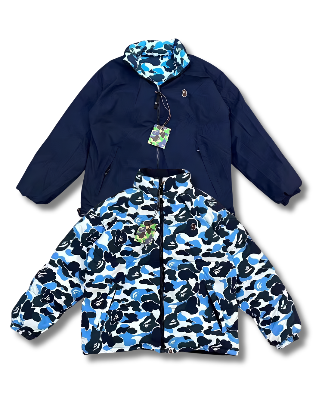 JACKET PUFFER BAPE DOBLE VISTA