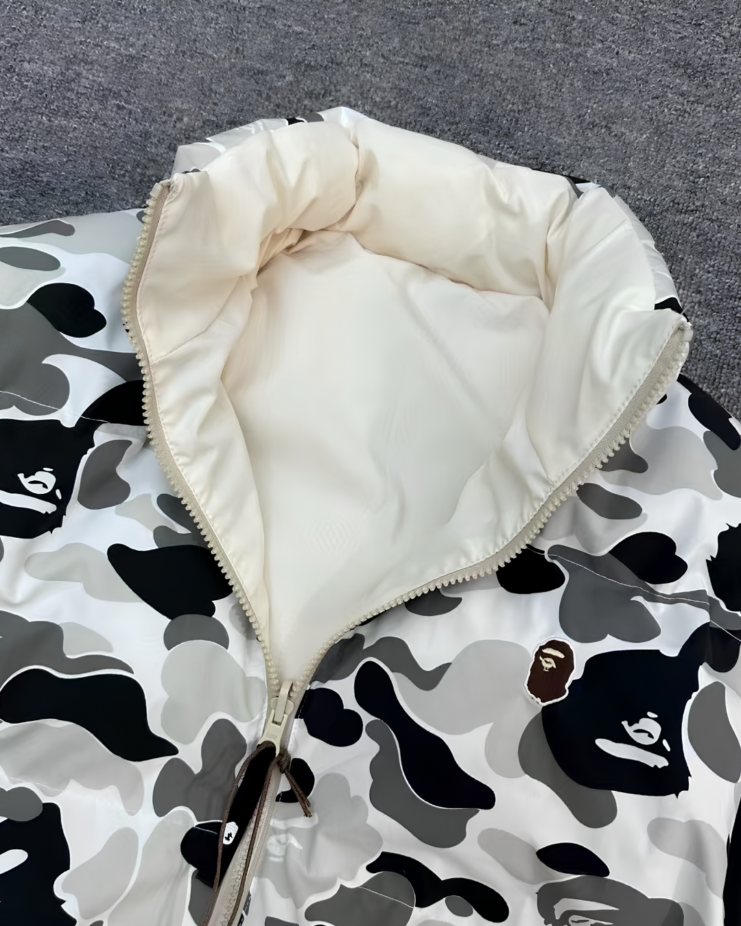 JACKET PUFFER BAPE DOBLE VISTA
