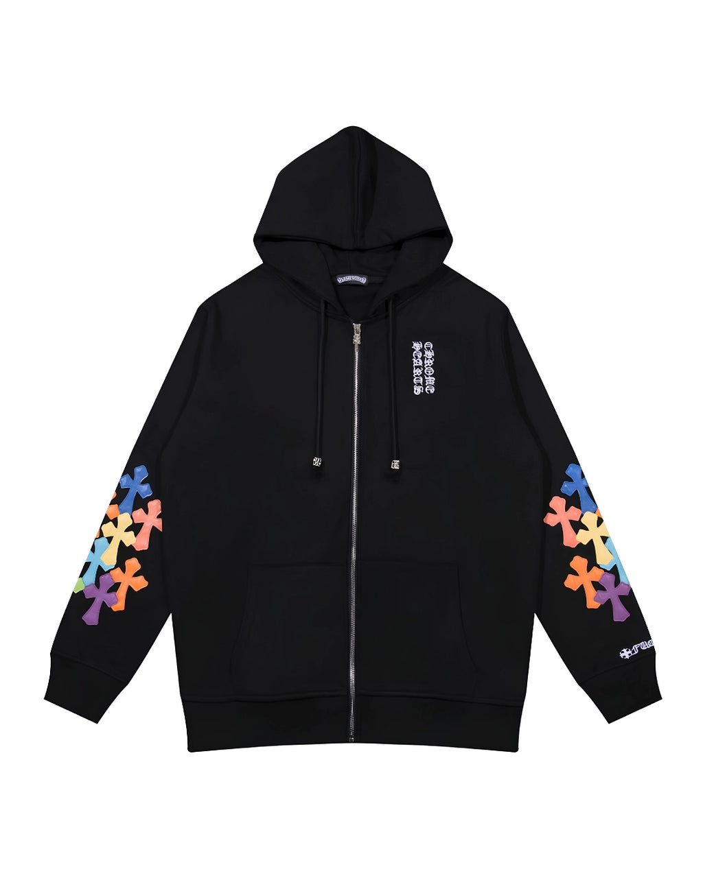 HOODIE ZIPPER CHROME HEARTS