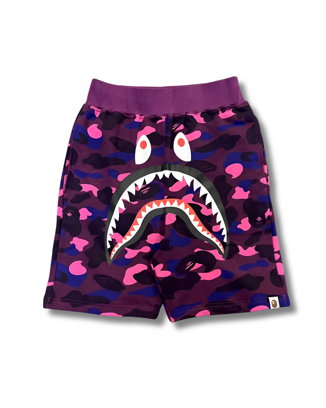 SHORT BAPE SHARK CAMO