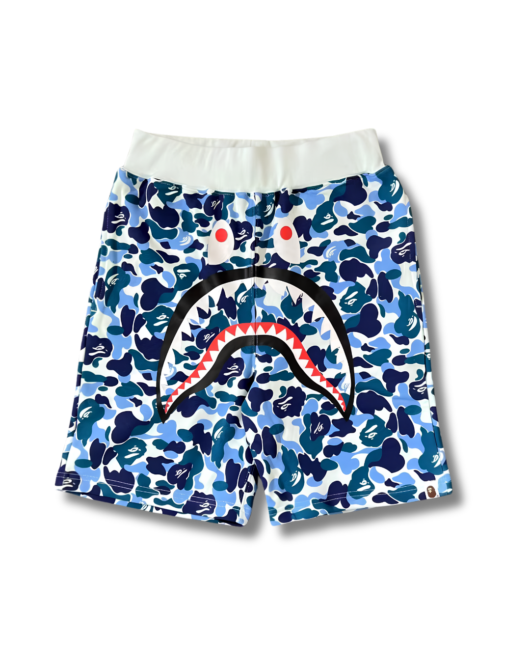 SHORT BAPE SHARK CAMO