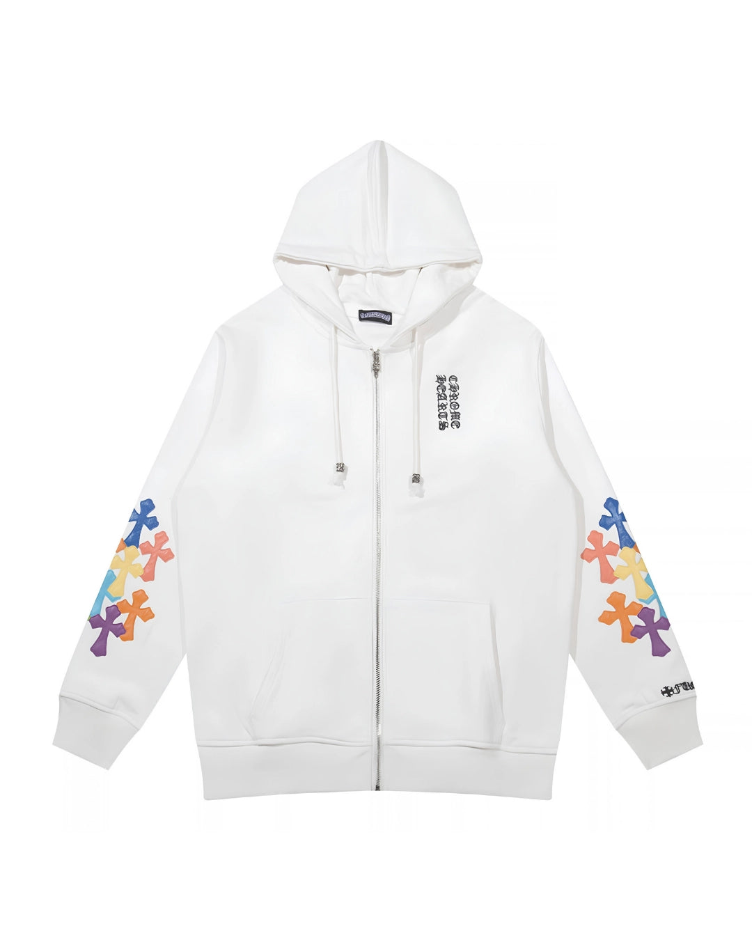 HOODIE ZIPPER CHROME HEARTS