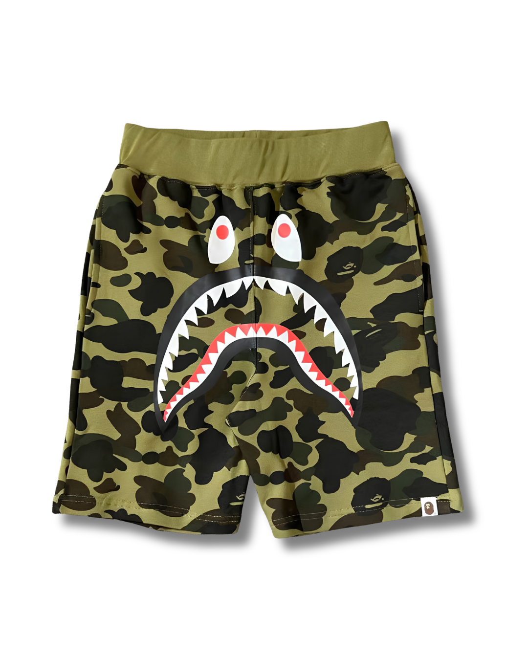 SHORT BAPE SHARK CAMO