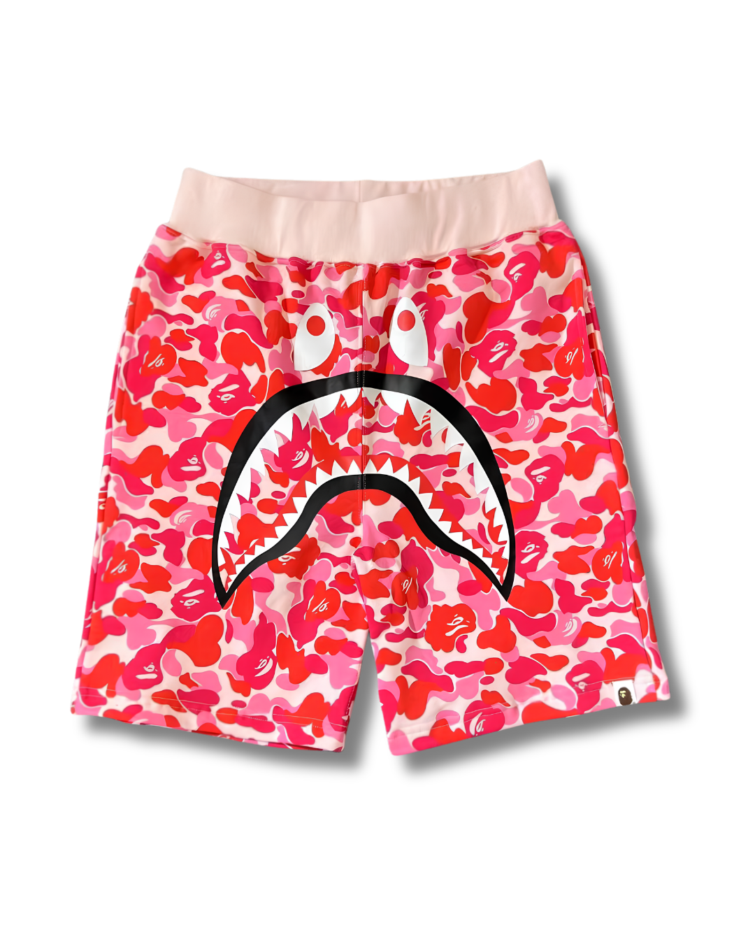 SHORT BAPE SHARK CAMO