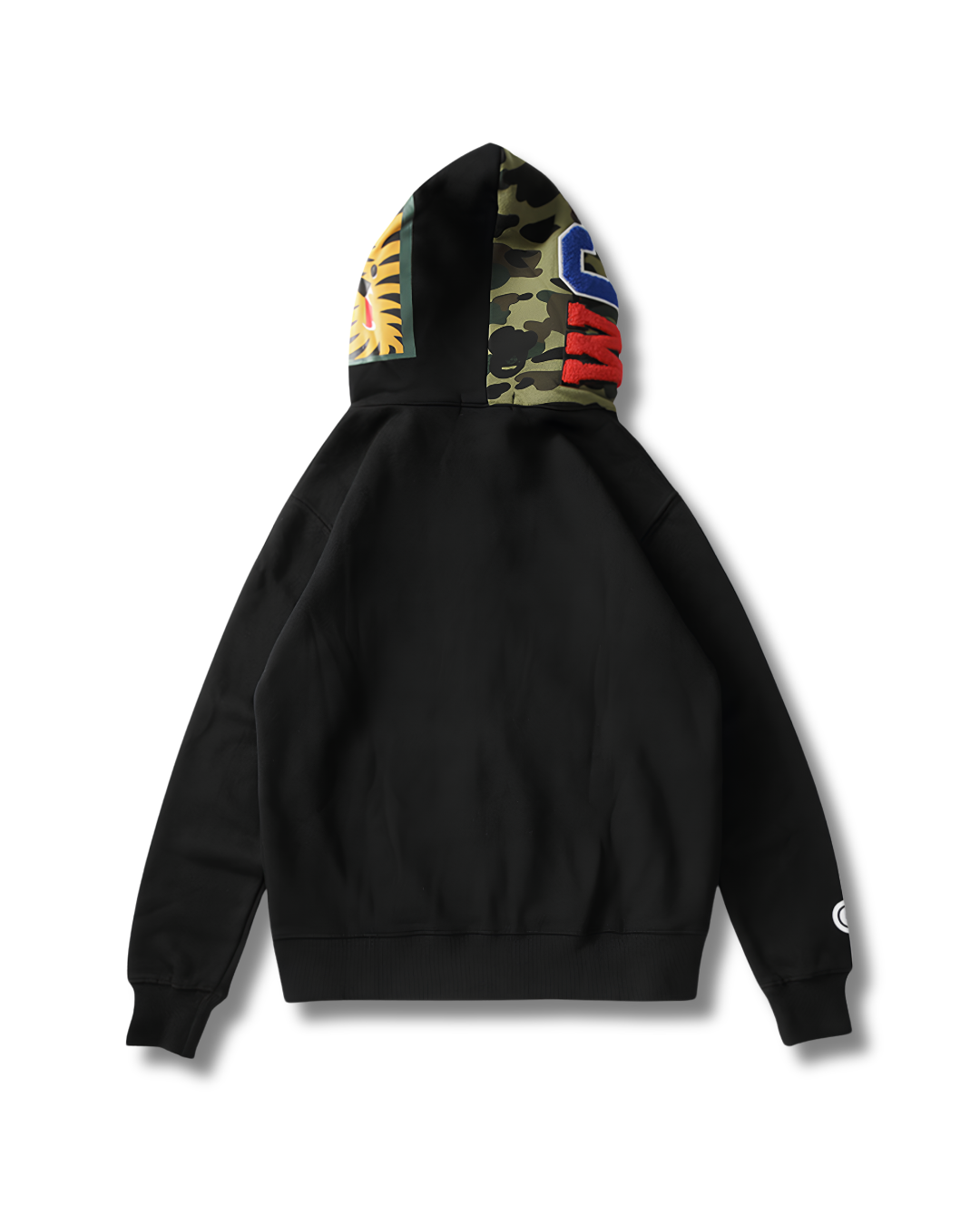HOODIE ZIPPER BAPE SHARK CAMO