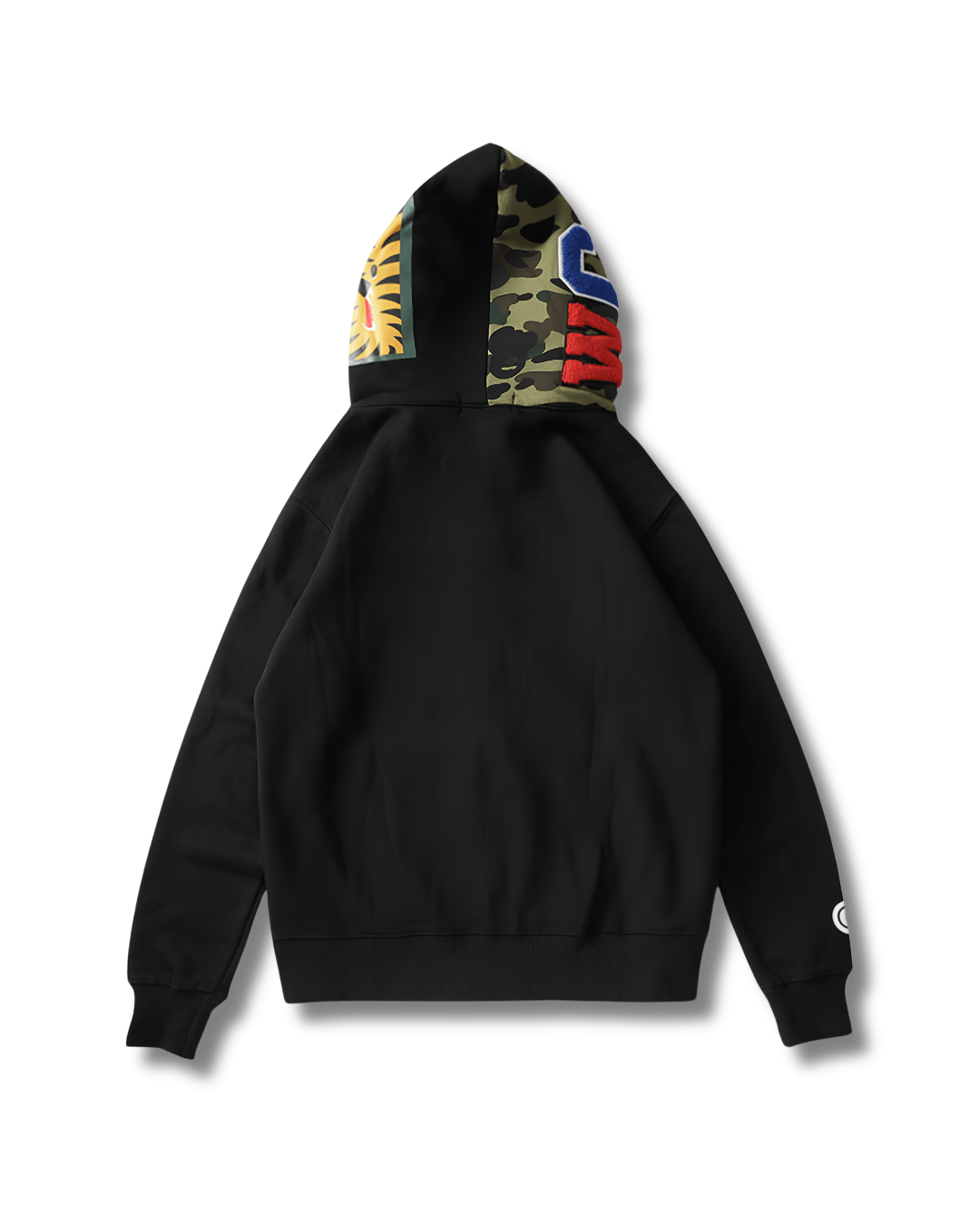 HOODIE ZIPPER BAPE SHARK CAMO