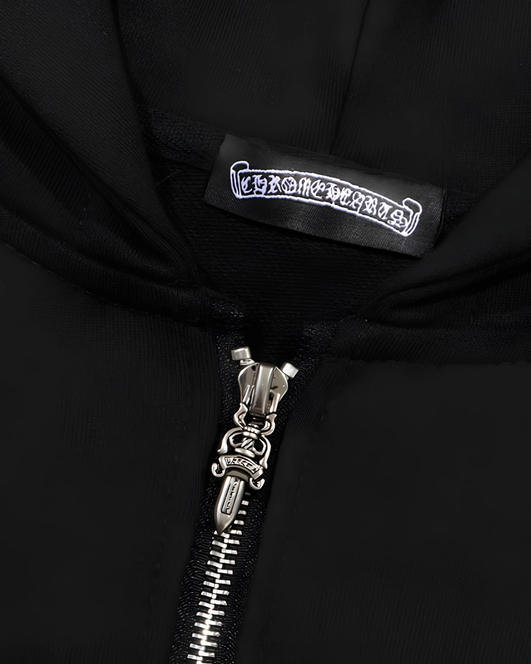 HOODIE ZIPPER CHROME HEARTS