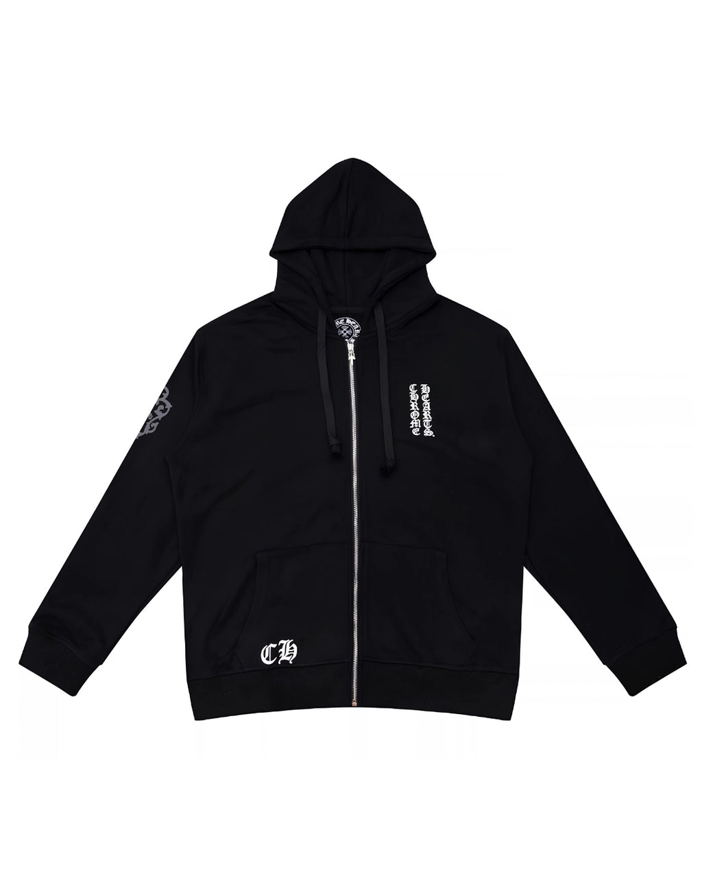 HOODIE ZIPPER CHROME HEARTS