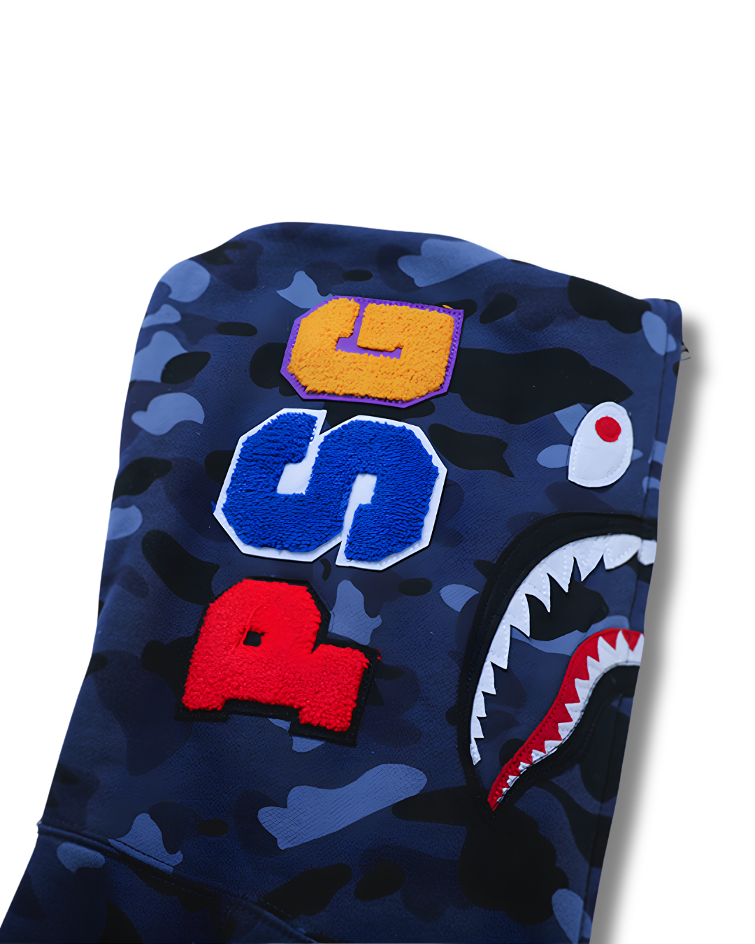 HOODIE ZIPPER BAPE X PSG