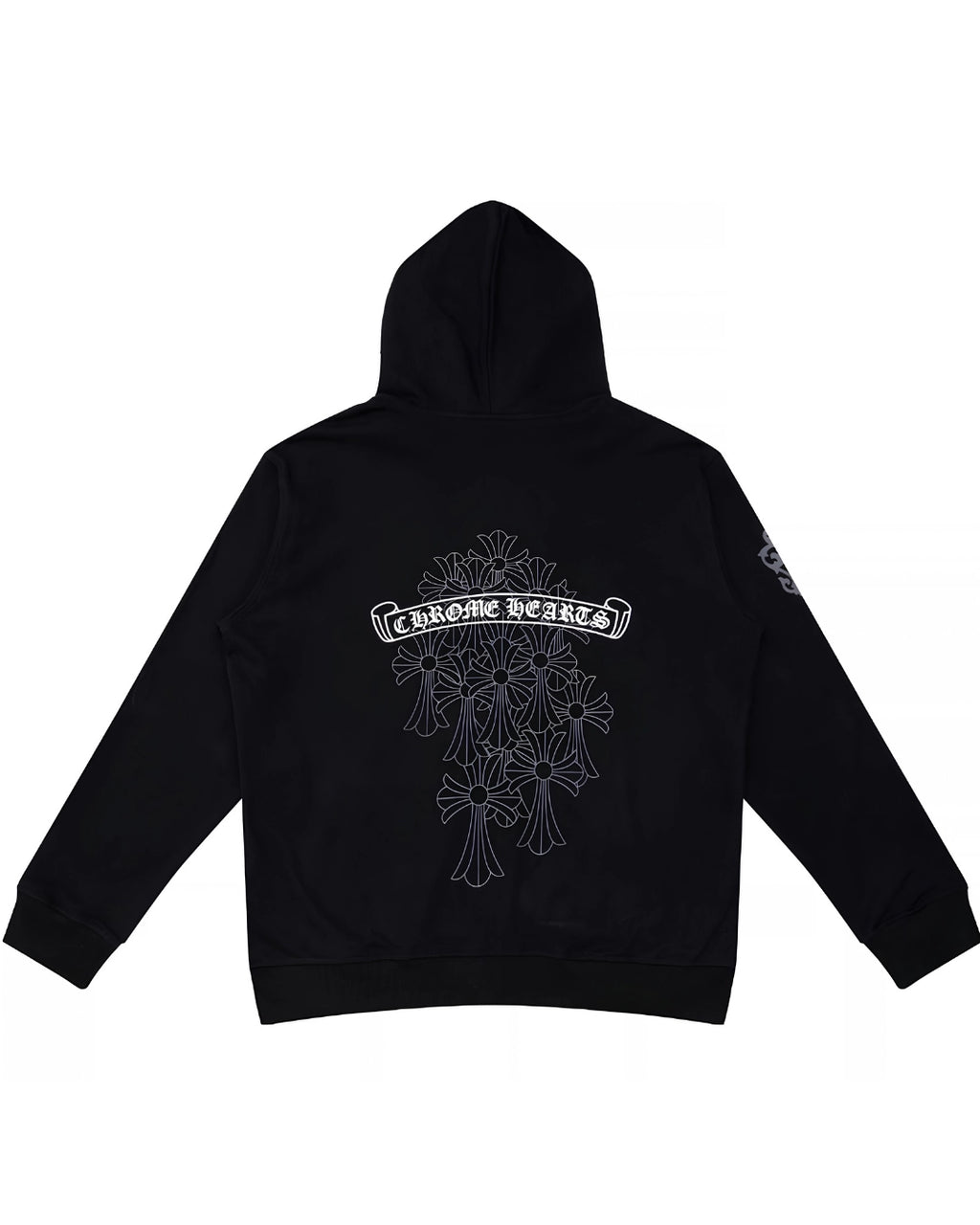 HOODIE ZIPPER CHROME HEARTS