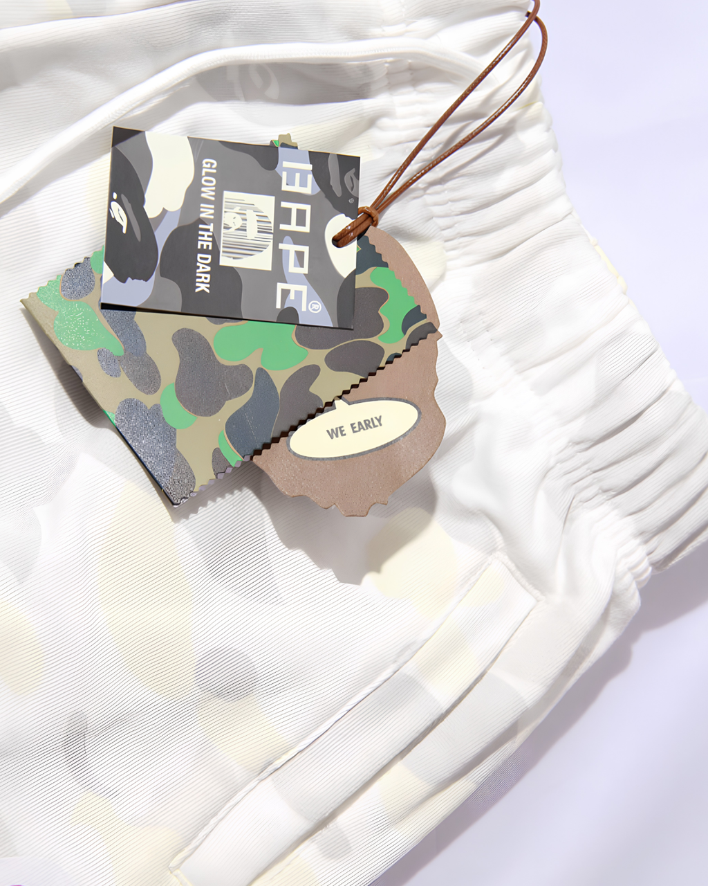SHORT BAPE DOBLE SHARK CAMO
