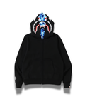 HOODIE ZIPPER BAPE SHARK ABC DOBLE GORRO