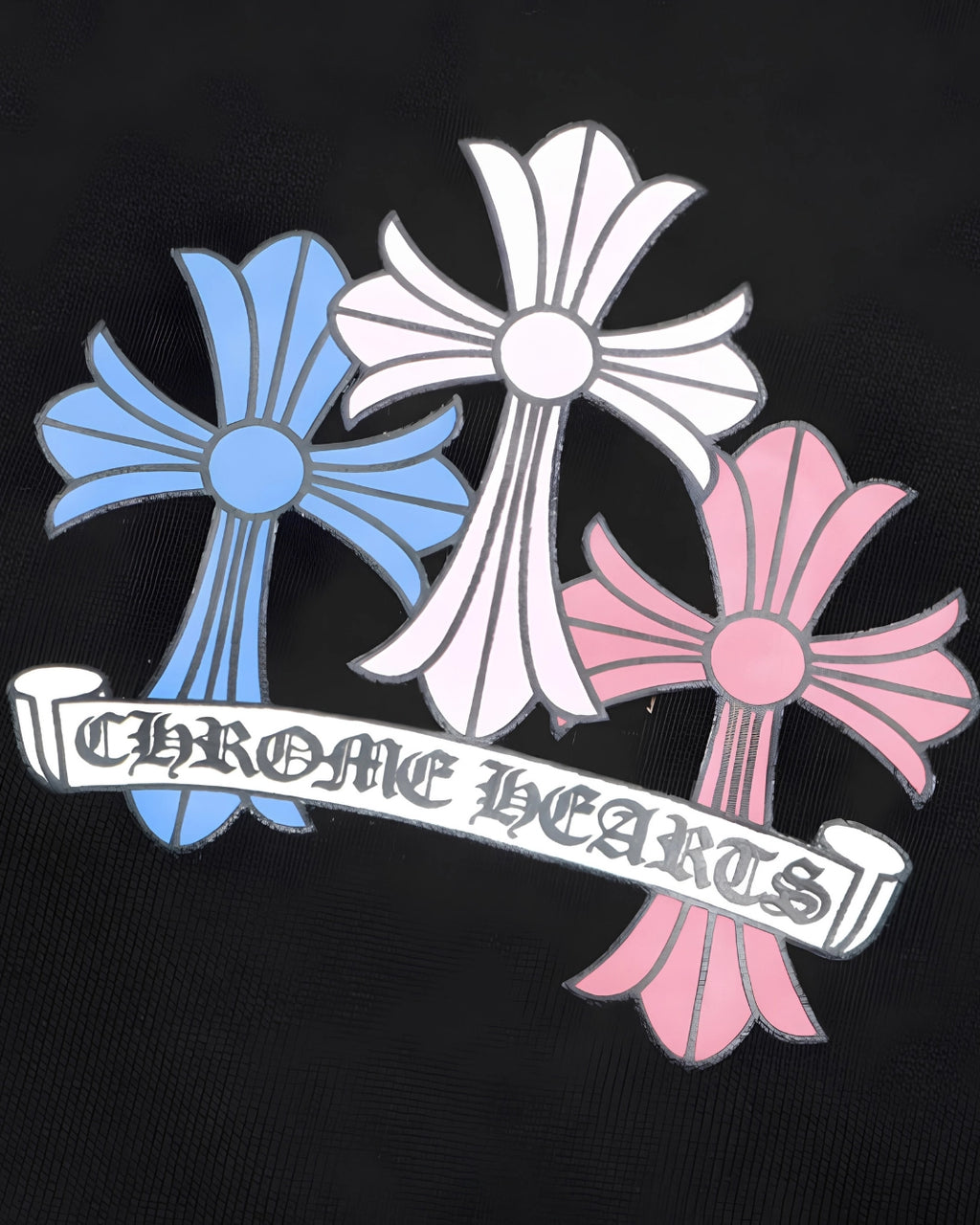 HOODIE ZIPPER CHROME HEARTS