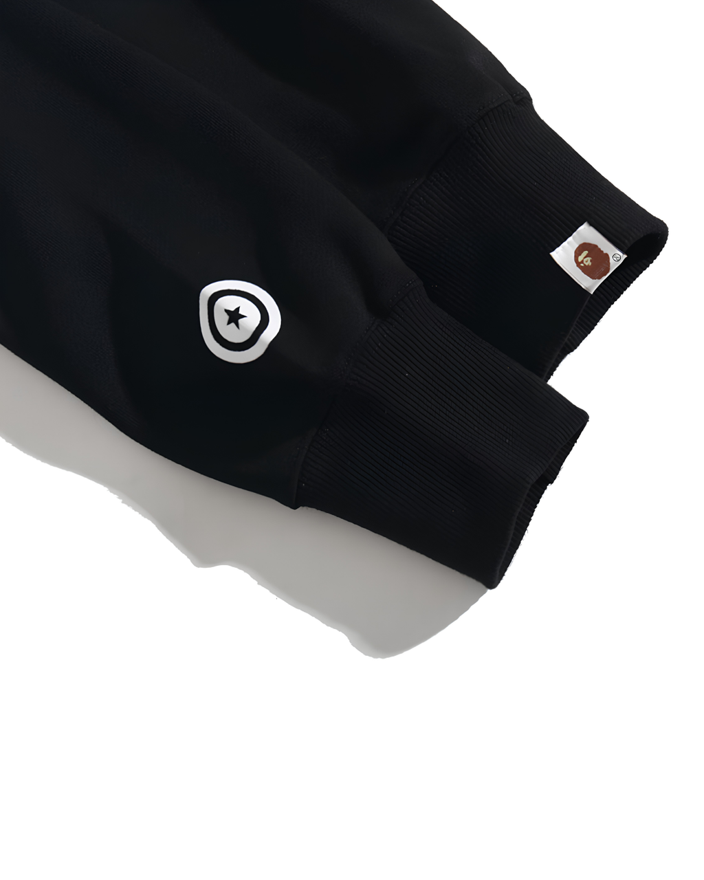 HOODIE ZIPPER BAPE SHARK ABC DOBLE GORRO