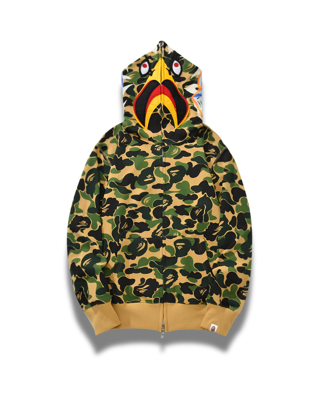 HOODIE ZIPPER BAPE X READYMADE ABC