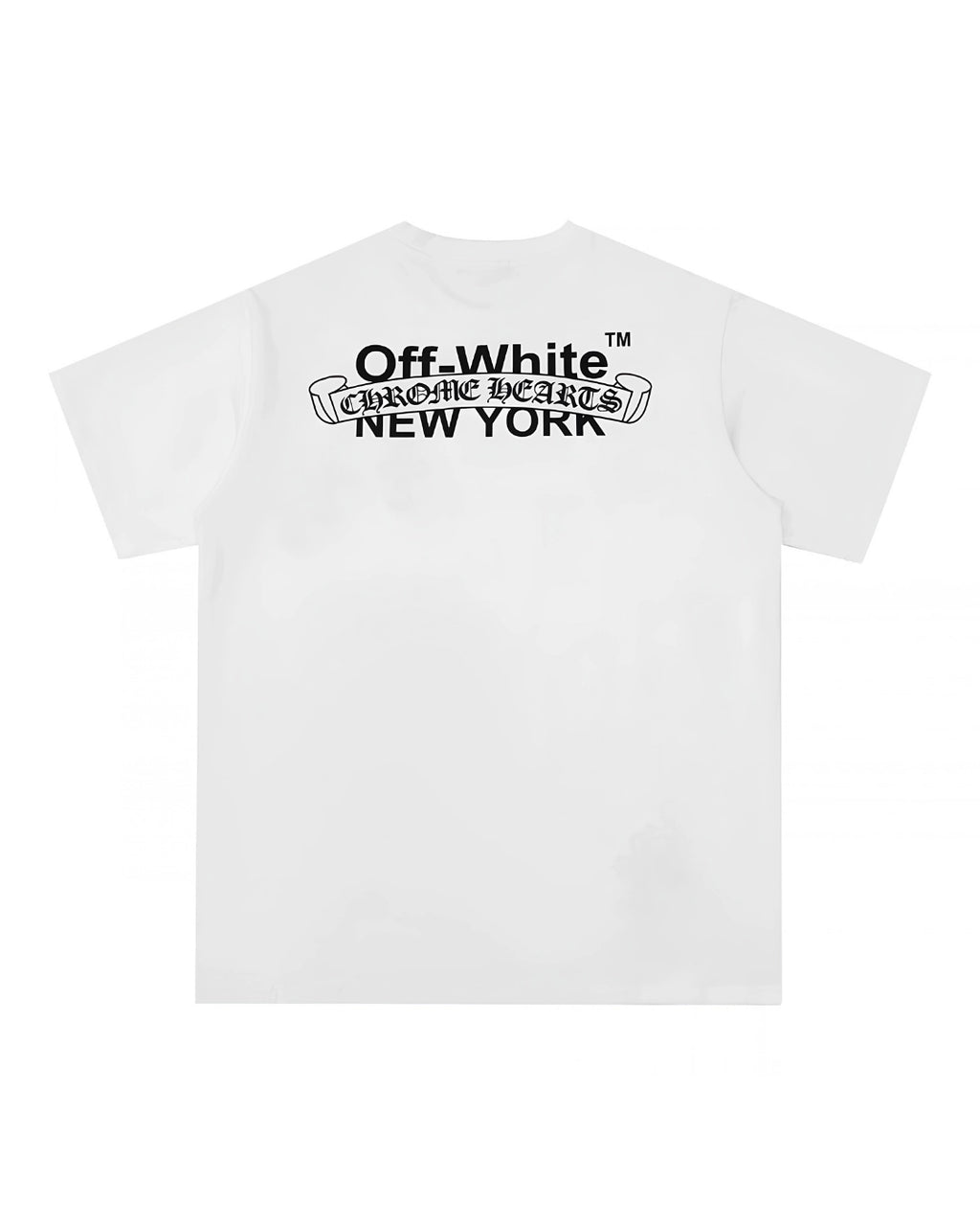 PLAYERA CHROME HEARTS X OFF-WHITE