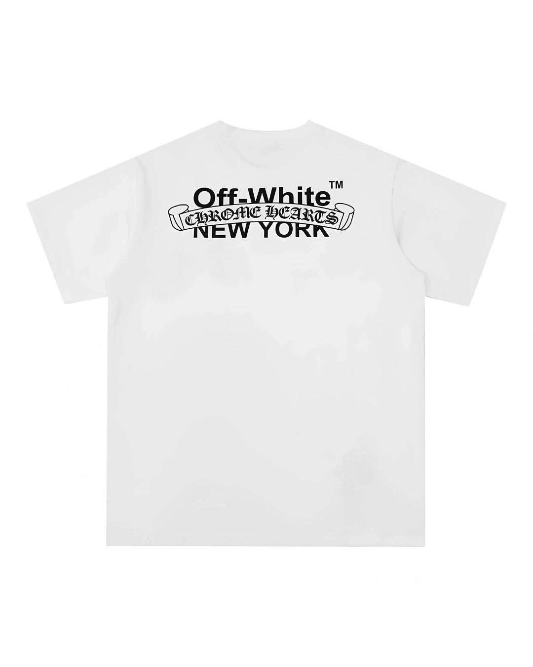 PLAYERA CHROME HEARTS X OFF-WHITE