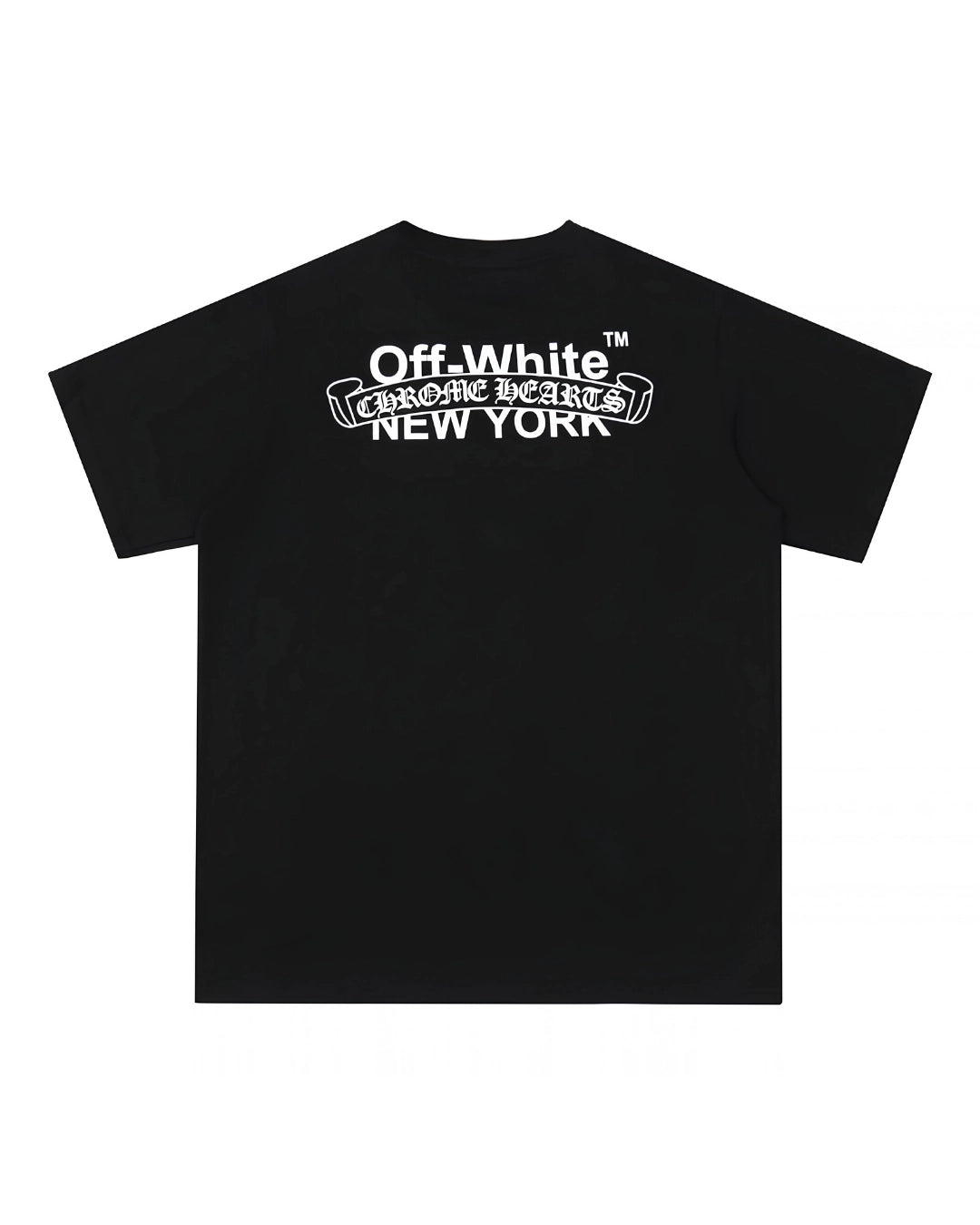 PLAYERA CHROME HEARTS X OFF-WHITE