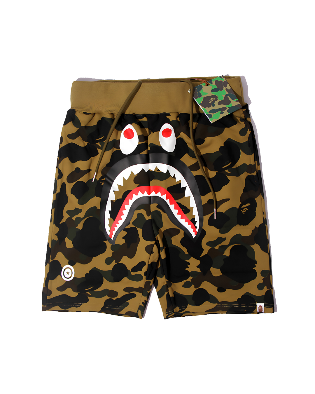 SHORT BAPE SHARK CAMO V2
