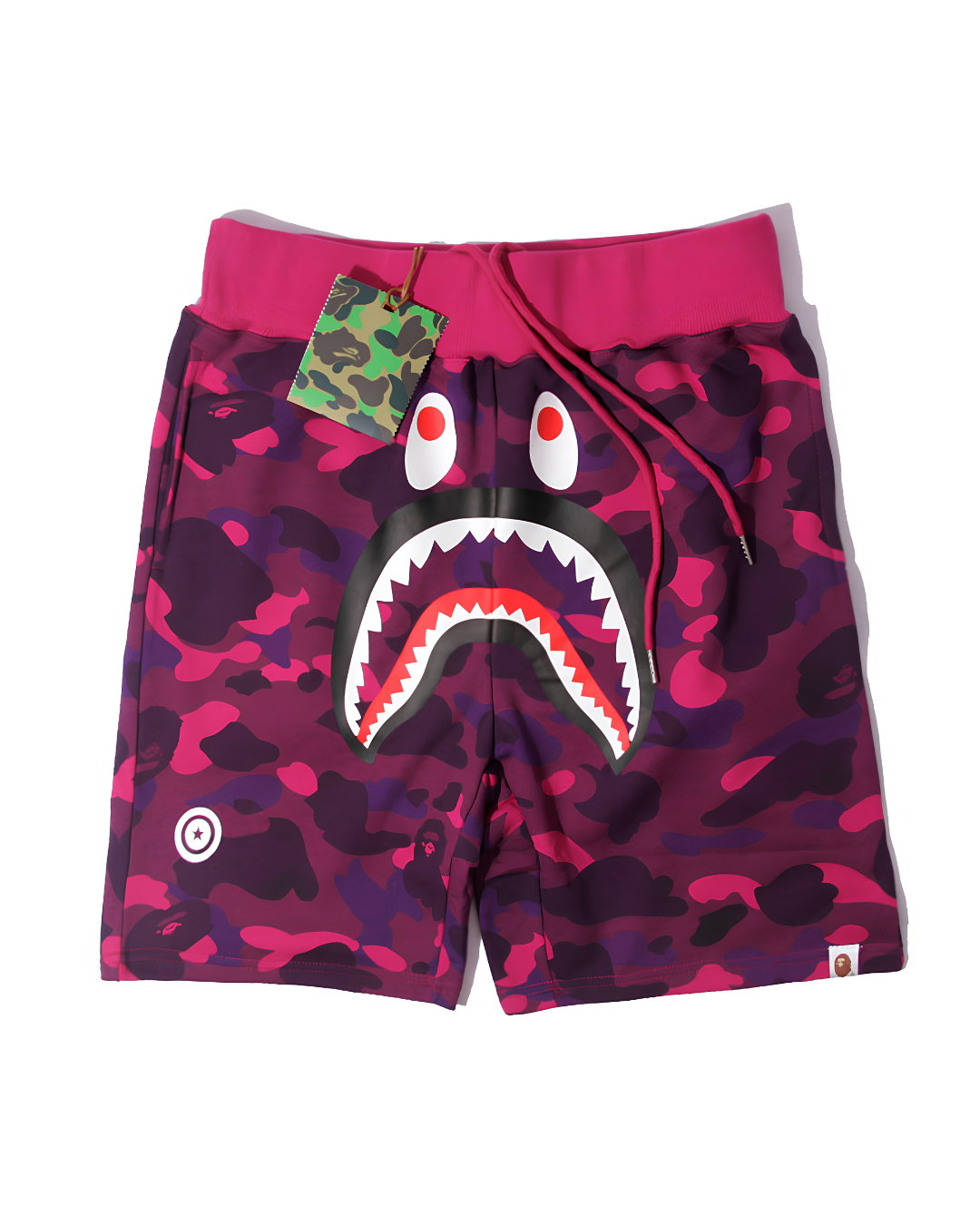 SHORT BAPE SHARK CAMO V2