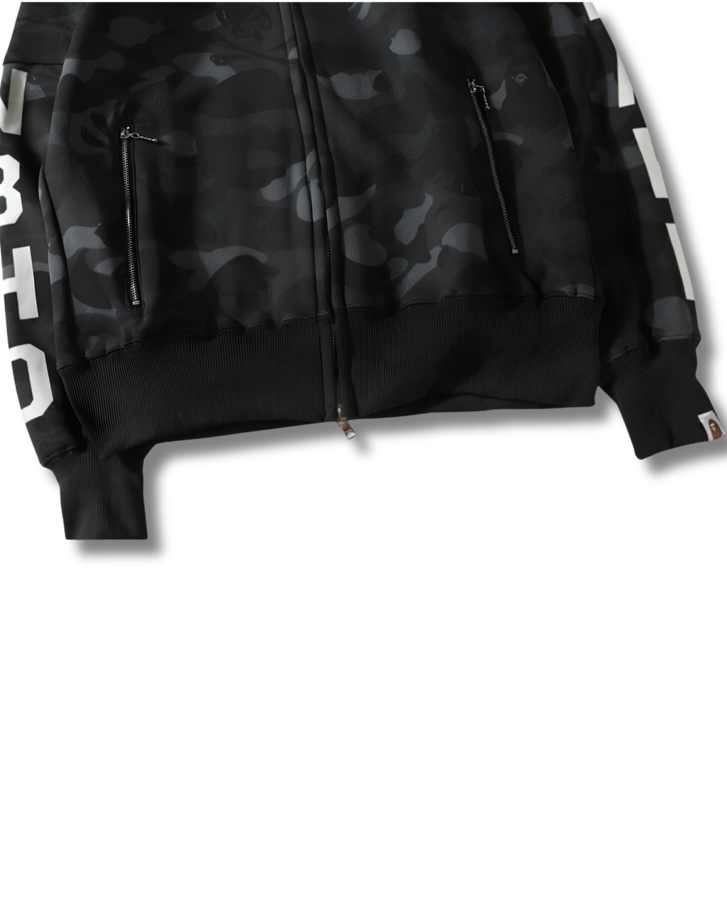 HOODIE ZIPPER BAPE X NEIGHBORHOOD
