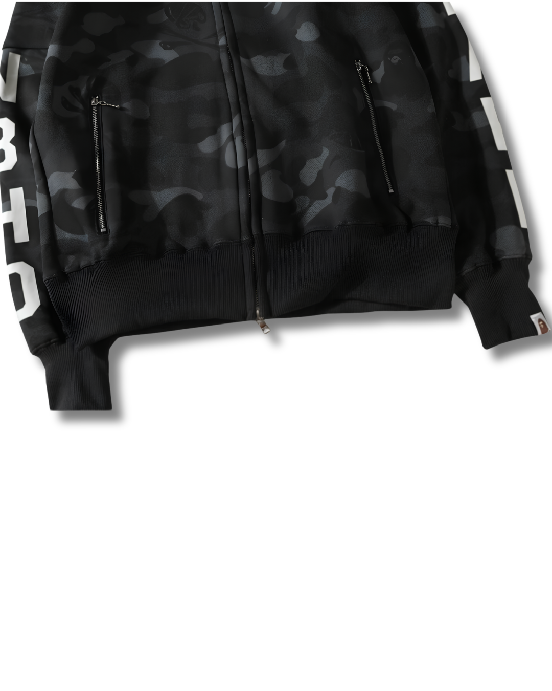 HOODIE ZIPPER BAPE X NEIGHBORHOOD