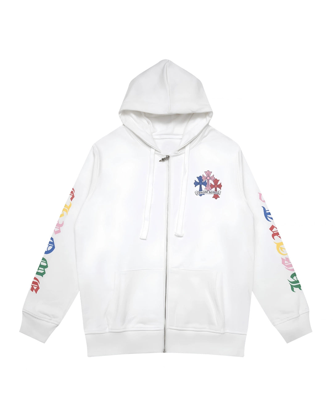HOODIE ZIPPER CHROME HEARTS