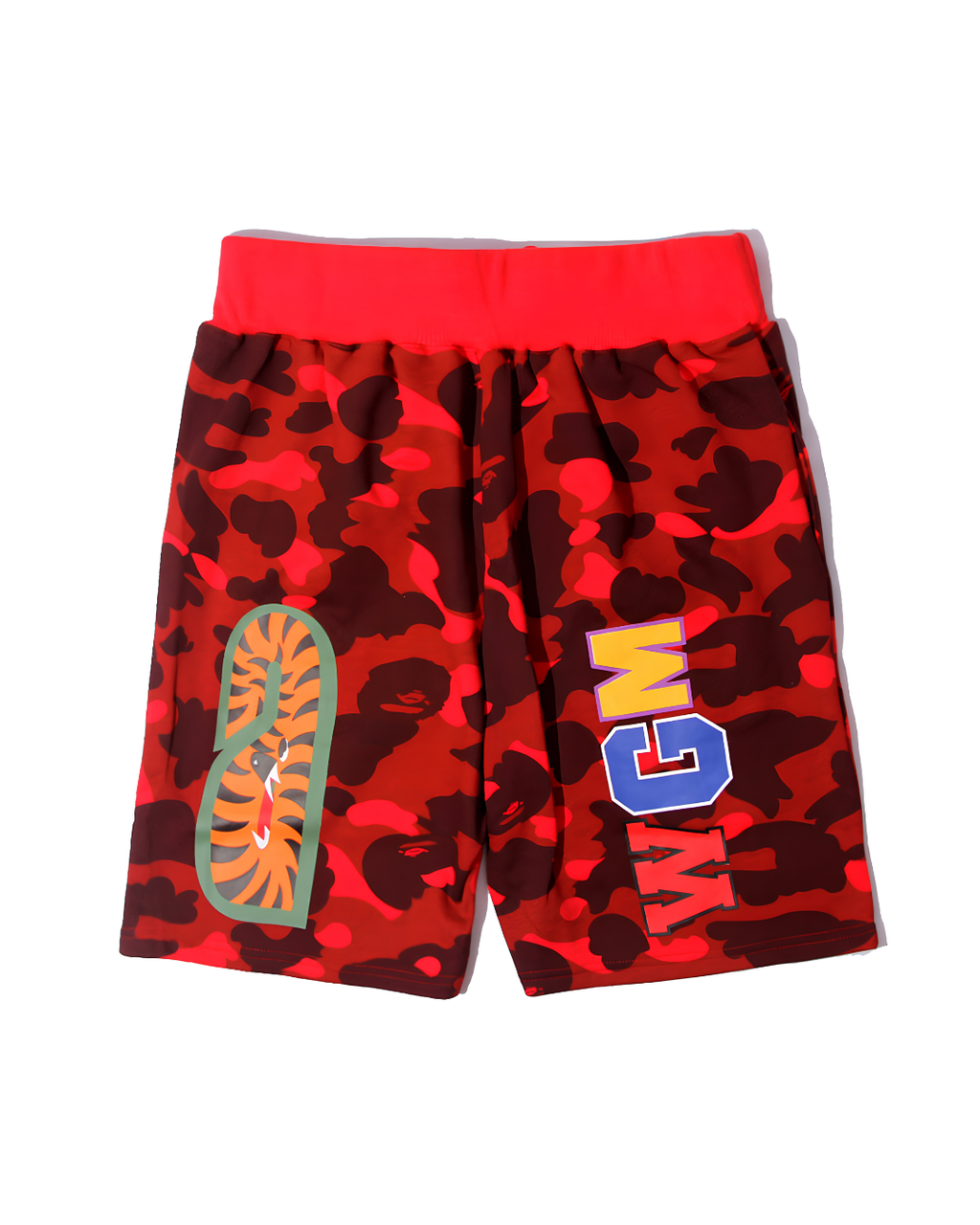 SHORT BAPE SHARK CAMO V2