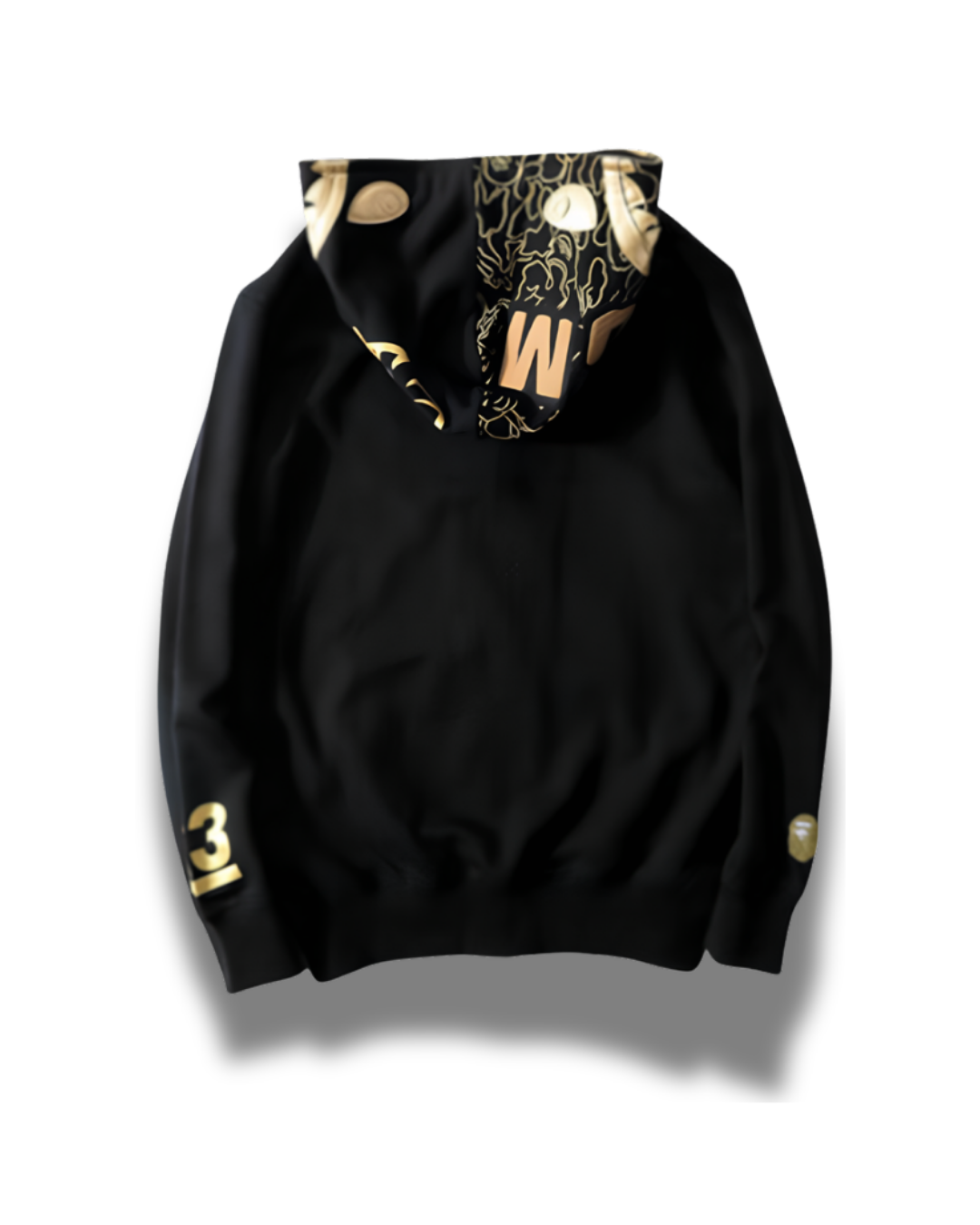 HOODIE ZIPPER BAPE 23RD ANNIVERSARY