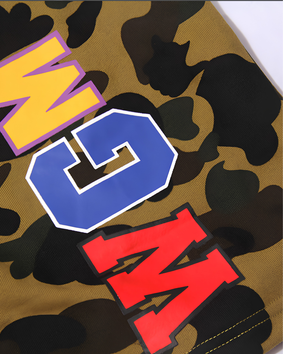 SHORT BAPE SHARK CAMO V2