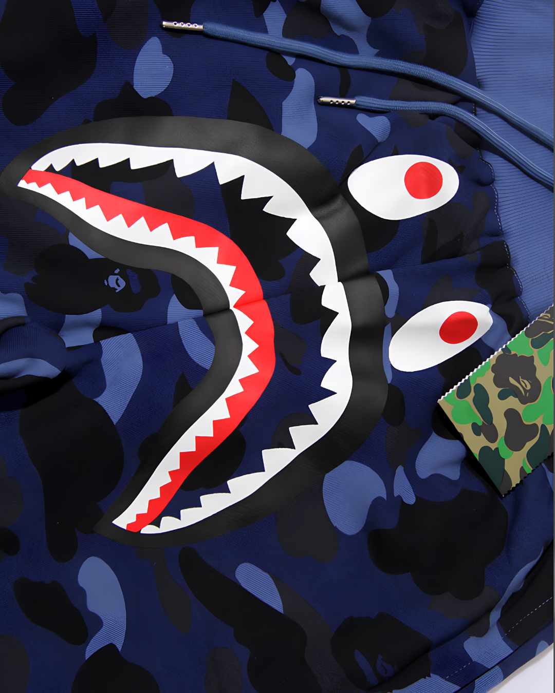 SHORT BAPE SHARK CAMO V2