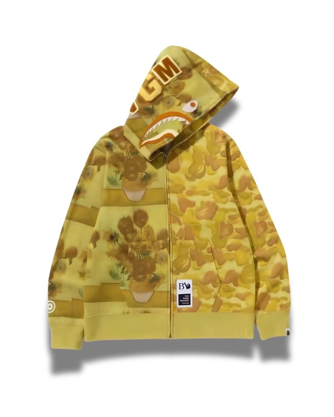HOODIE ZIPPER BAPE X MUSEO VAN GOGH