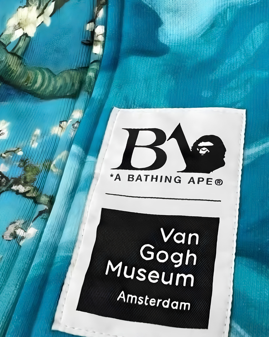 HOODIE ZIPPER BAPE X MUSEO VAN GOGH