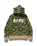 HOODIE ZIPPER BAPE X BEARBRICK