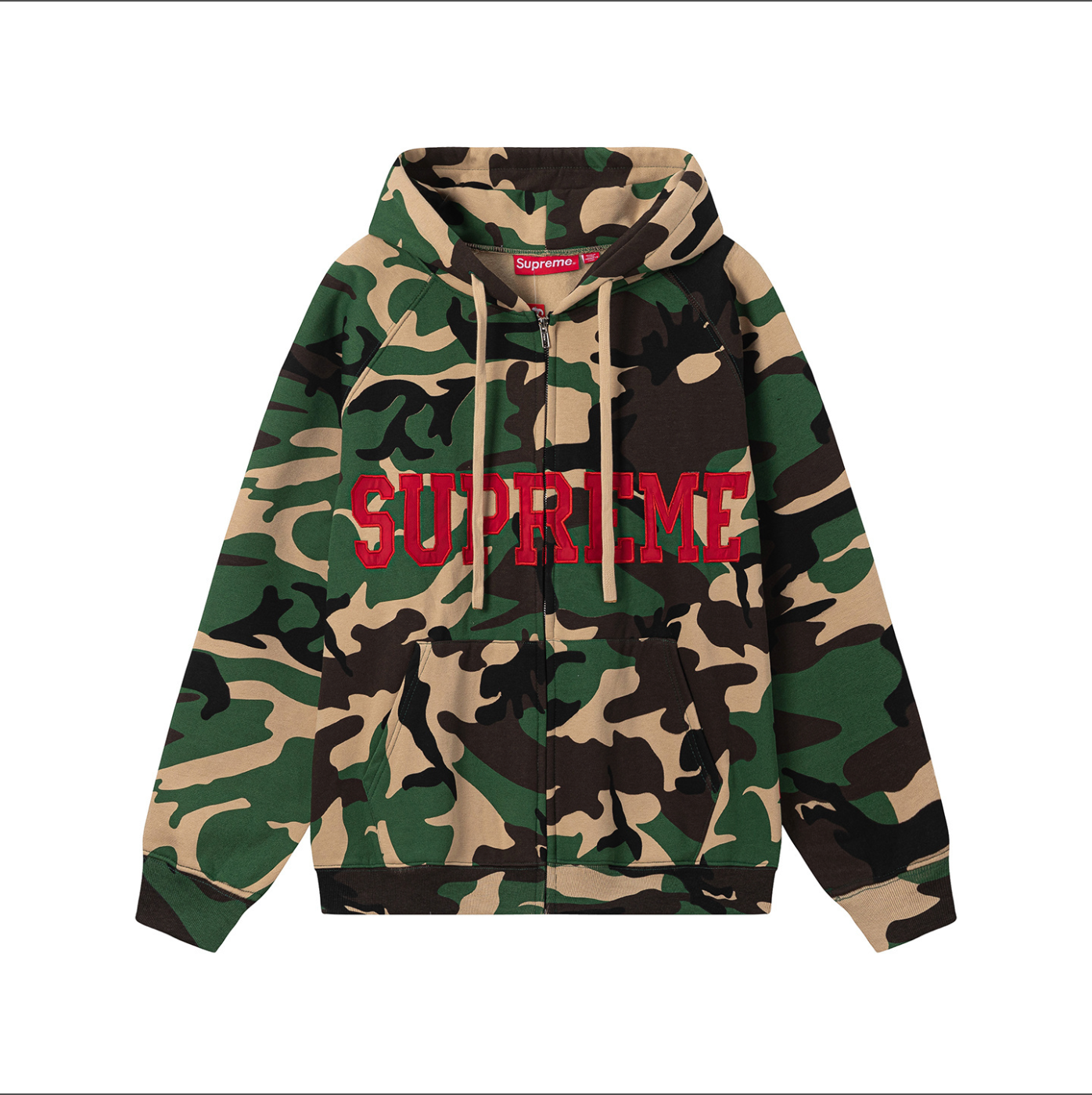 HOODIE ZIPPER SUPREME CAMO