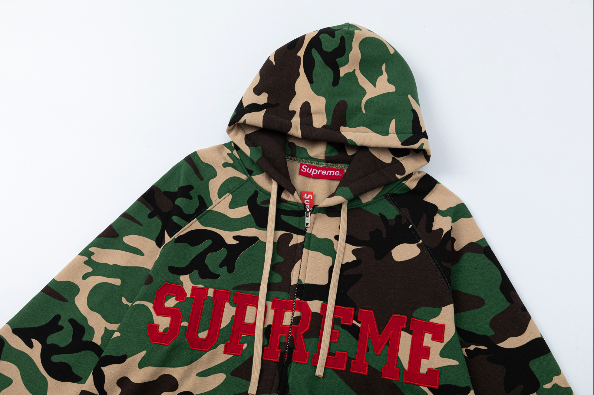 HOODIE ZIPPER SUPREME CAMO