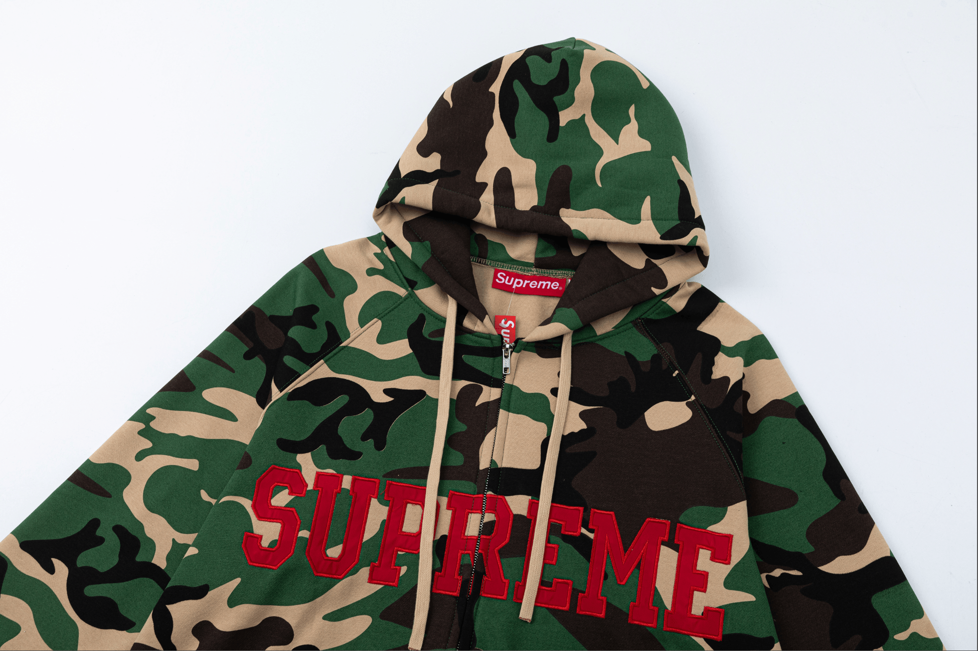 HOODIE ZIPPER SUPREME CAMO