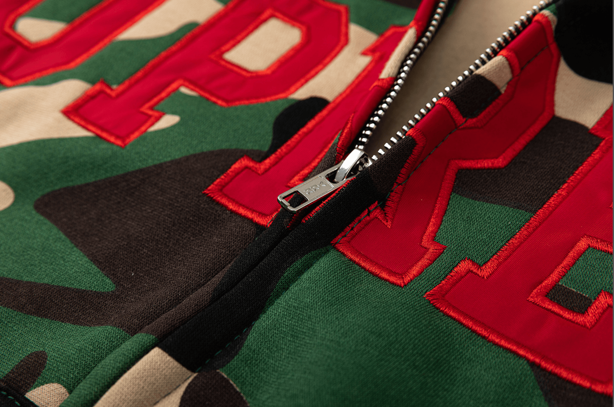 HOODIE ZIPPER SUPREME CAMO