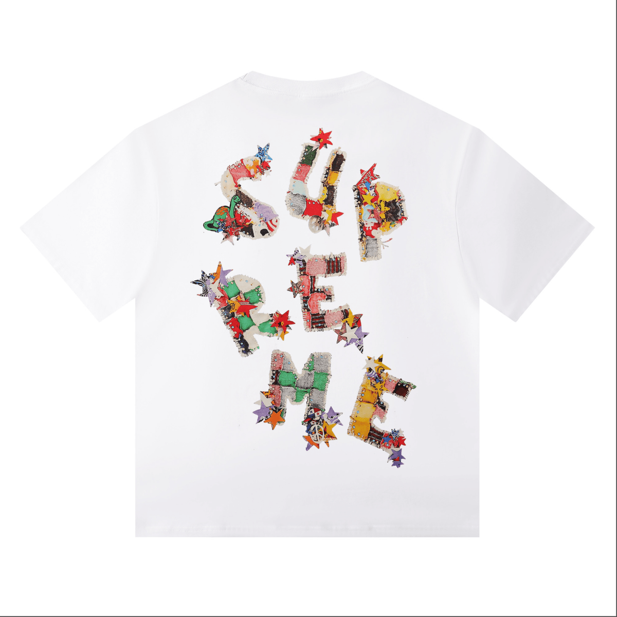 PLAYERA SUPREME PATCHWORK