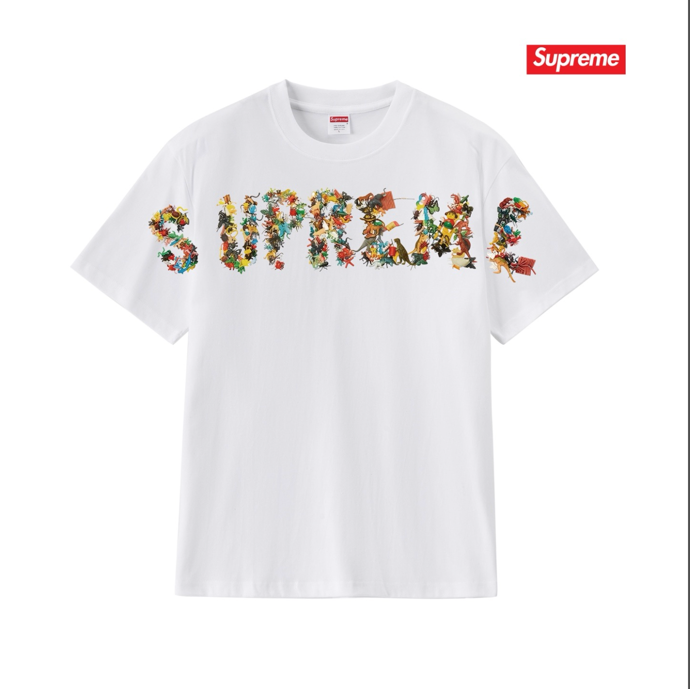 PLAYERA SUPREME TOY PILE