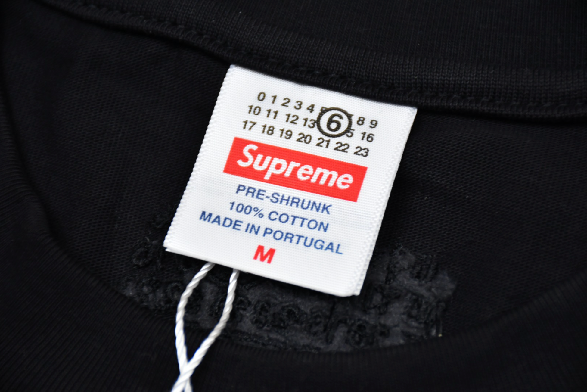 PLAYERA SUPREME X MAISON MARGIELA