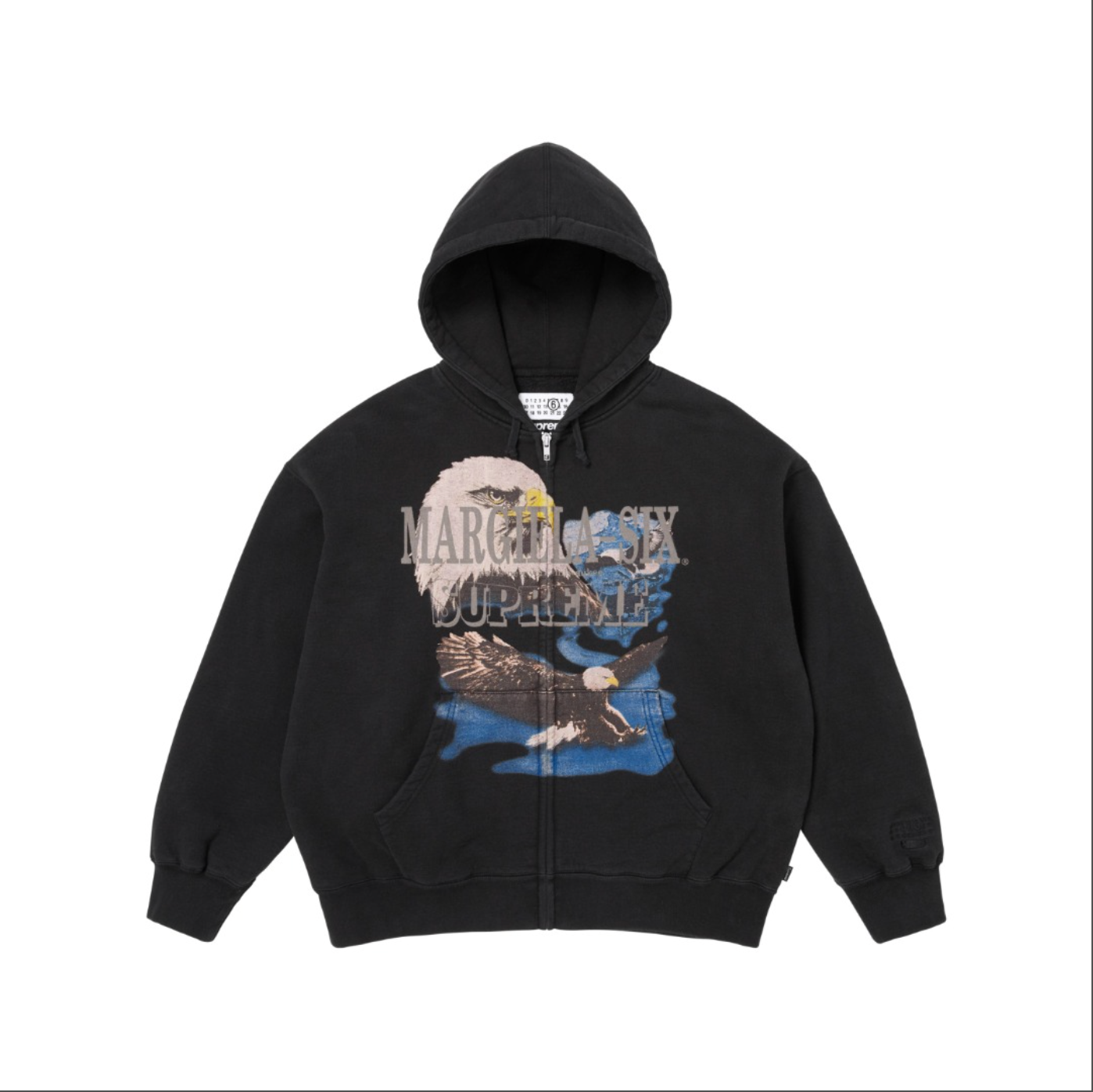 HOODIE ZIPPER SUPREME X MAISON MARGIELA