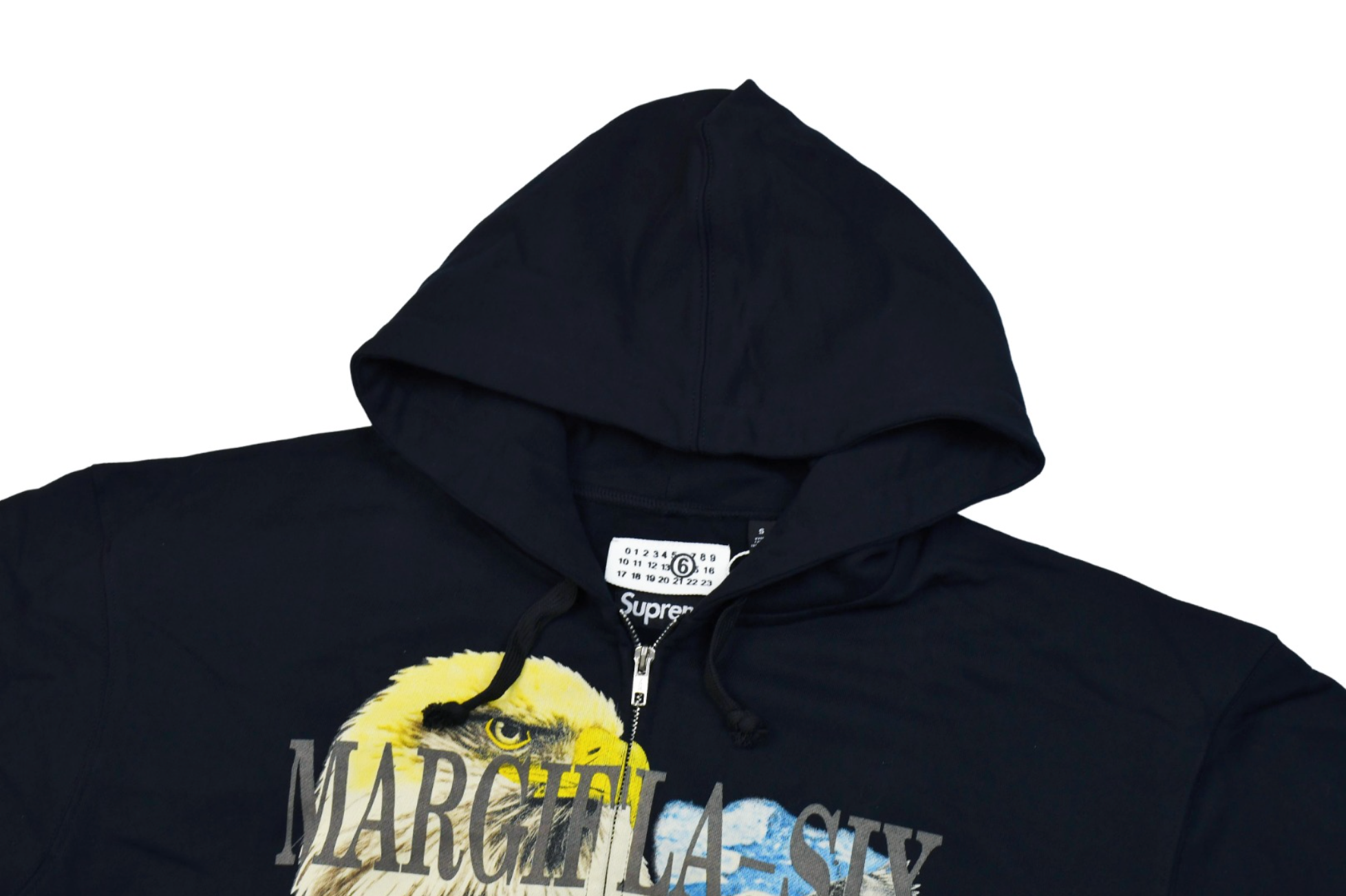 HOODIE ZIPPER SUPREME X MAISON MARGIELA