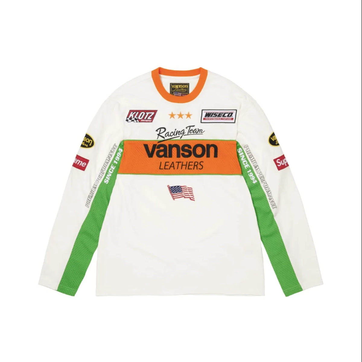PLAYERA SUPREME X VANSON LEATHERS